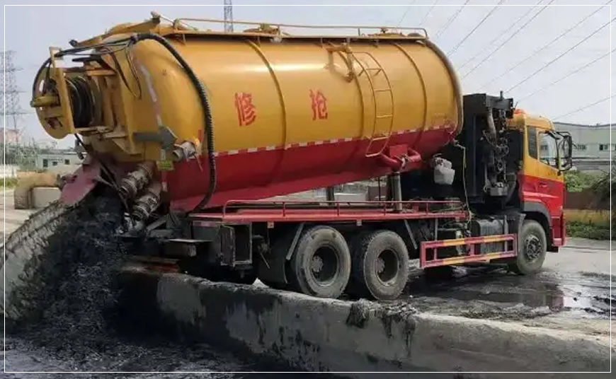 佳县沉淀池清理案例